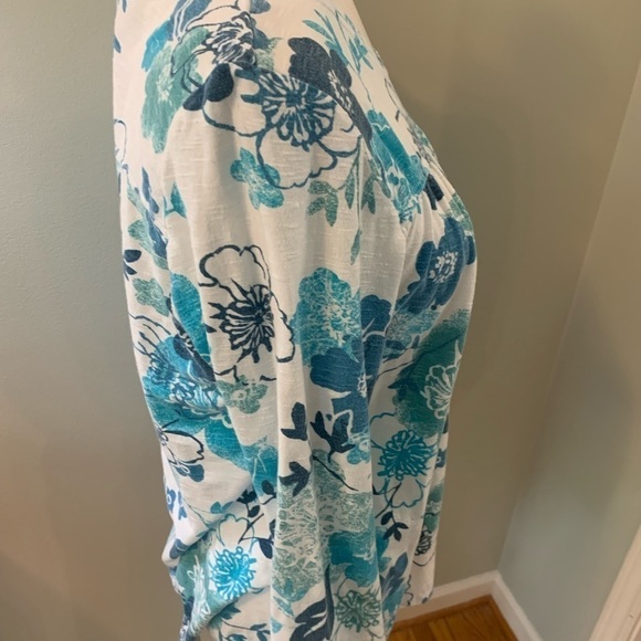 Hot Cotton floral tunic, size L - Picture 6 of 7